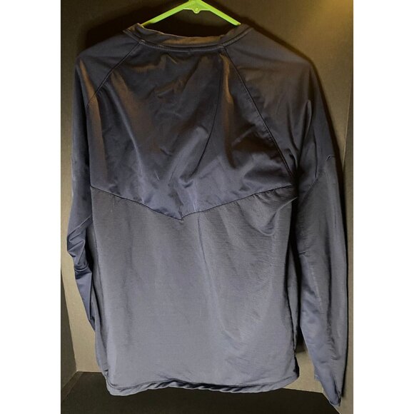 Nike Men's M Hybrid BP Crew Mid-Weight Long Sleeve Pullover Therma Embroidered - Picture 5 of 11